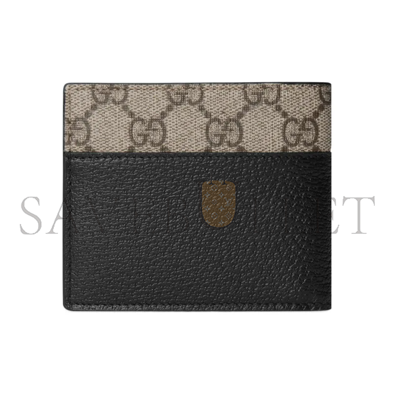GUCCI CANVAS WITH LEATHER WALLET 701420 (21*9cm)